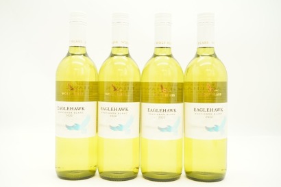 (4) 2022 Wolf Blass Eaglehawk Sauvignon Blanc, South Eastern Australia