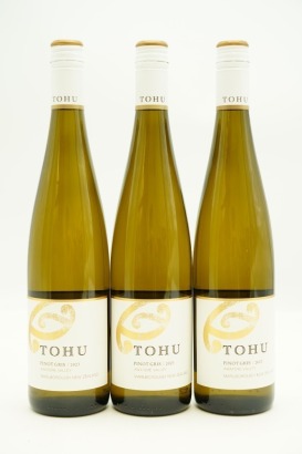 (3) 2023 Tohu Wines Pinot Gris, Marlborough