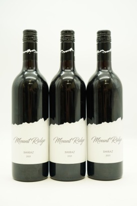 (3) 2021 Mount Ridge Shiraz, Australia
