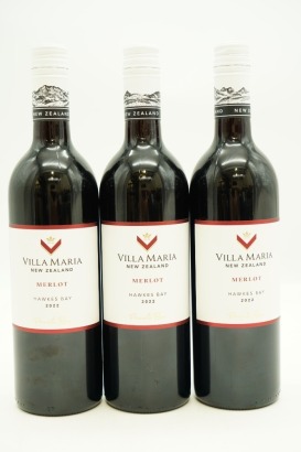 (3) 2022 Villa Maria Private Bin Merlot, Hawke's Bay