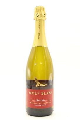 (1) NV Wolf Blass Red Label Chardonnay - Pinot Noir Sparkling Brut, South Eastern Australia