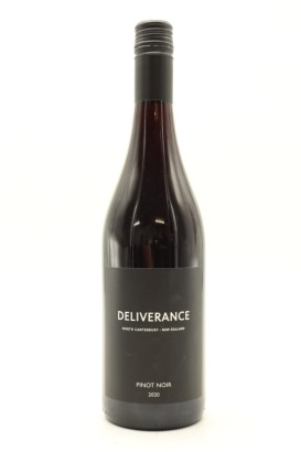 (1) 2020 Muddy Water Deliverance Pinot Noir, Waipara