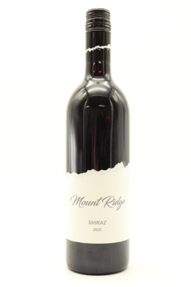(1) 2021 Mount Ridge Shiraz, Australia