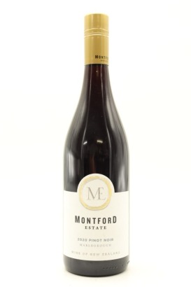(1) 2020 Montford Estate Pinot Noir, Marlborough