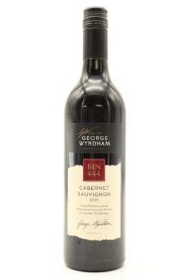 (1) 2021 George Wyndham Bin 444 Cabernet Sauvignon, South Eastern Australia