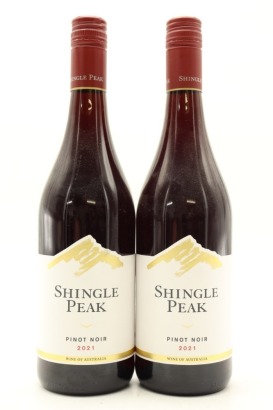 (2) 2021 Shingle Peak Pinot Noir, Australia