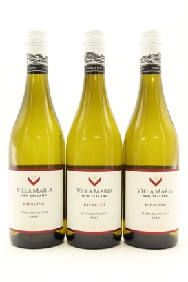 (3) 2023 Villa Maria Private Bin Riesling, Marlborough