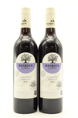 (2) 2021 Banrock Station Cabernet Sauvignon - Merlot, South Eastern Australia