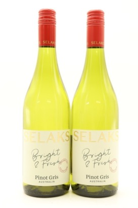(2) NV Selaks Bright & Fresh Pinot Gris, Australia