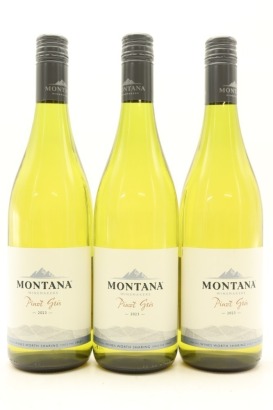 (3) 2023 Montana Winemakers Pinot Gris, New Zealand