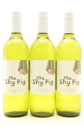 (3) 2021 Australian Vintage 'The Shy Pig' Chardonnay, South Eastern Australia