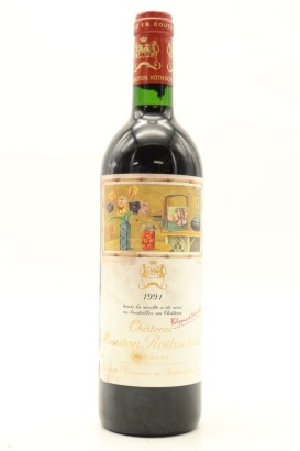 (1) 1991 Chateau Mouton Rothschild, Pauillac (SOL)