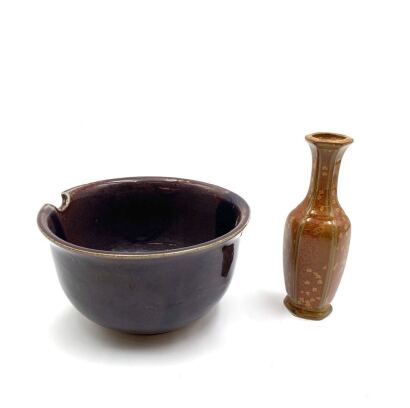 A Japanese Bowl and a Chinese Vase