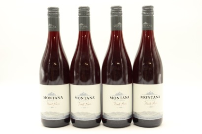 (4) 2022 Brancott Estate 'Montana' Pinot Noir, South Island