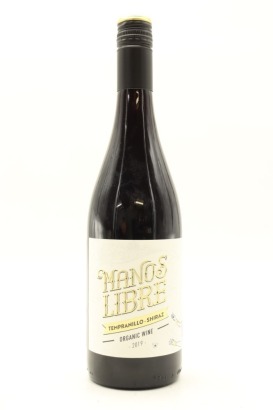 (1) 2019 Manos Libre Organic Tempranillo - Shiraz Vino de la Tierra de Castilla, Spain
