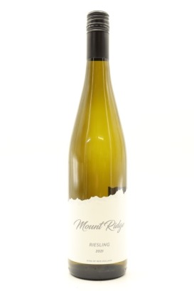 (1) 2021 Mount Ridge Riesling, Waipara Valley