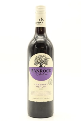 (1) 2021 Banrock Station Cabernet Sauvignon - Merlot, South Eastern Australia