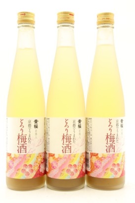 (3) Kizakura Thick Plum Wine Torori Umeshu, 500ml