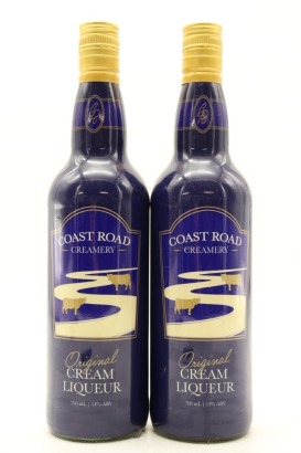 (2) Coast Road Creamery Original Cream Liqueur, 14% ABV