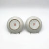 A Pair of Chinese Famille Rose 'Snow Scene' Saucer - 2