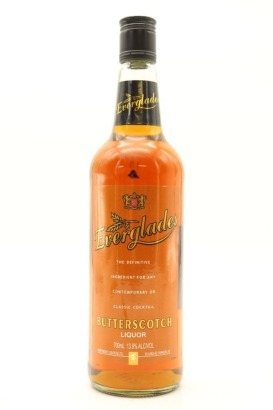 (1) Everglades Butterscotch Liquor, 13.9% ABV