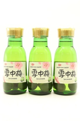 (3) Seol Joong Mae Korean Plum Liqueur, 14% ABV, 375ml