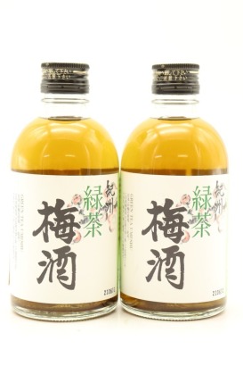 (2) Nakano Green Tea Umeshu Plum Wine, 12% ABV, 300ml