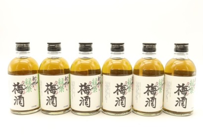 (6) Nakano B.C. Ryokucha Green Tea Umeshu, Japan, 12% ABV, 300ml