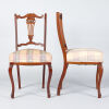 A Pair of Edwardian Carved Side Chairs - 2