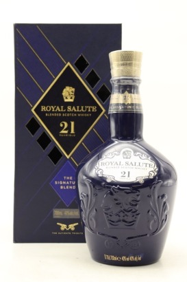 (1) Chivas Regal 21 Year Old Blended Scotch Whisky, 40% ABV