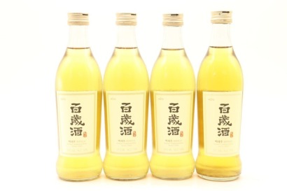 (4) Bekseju Traditional Korean Wine, 13% ABV, 375ml