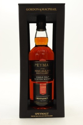 (1) Macallan 2003 Gordon and MacPhail Speymalt Single Malt Scotch Whisky, 58.5% ABV
