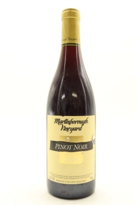 (1) 1997 Martinborough Vineyard Pinot Noir, New Zealand