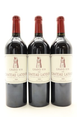 (3) 2002 Chateau Latour, Pauillac [JR17.5] [WS96] [RP95]