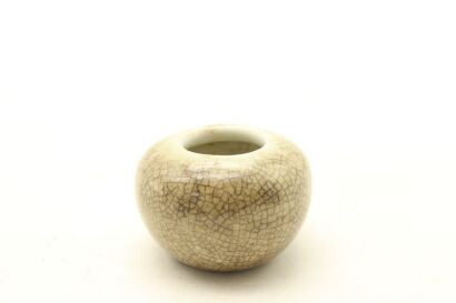 A Chinese Ming Dynasty Ge-type Small Water Pot-John Perry Collections