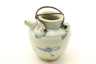 A Chinese Ming Dynasty Blue and White Teapot-John Perry Collections