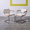 A Pair of New Zealand Made 'Cesca' Style Chairs