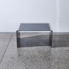 A Pieranglo Gallotti For Galotti And Radice Black Glass Coffee Table, Italy c1970s - 2