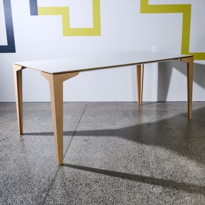 A Tim Webber Floating Bar Leaner