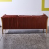 A 1970s Danish 3-Seater Cognac Leather Sofa - 4