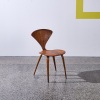 A Norman Cherner Moulded Walnut Side Chair for Plycraft USA