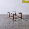 A Henning Norgaard Architectural Inspired Coffee Table for Komfort Mobler