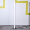 A White 'Megaron' Floor Lamp by Gianfranco Frattini for Artemide