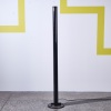 A Black 'Megaron' Floor Lamp by Gianfranco Frattini for Artemide