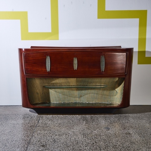 A Vittorio Dassi Rosewood Bar / Sideboard for Dassi Mobili Moderni