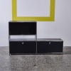 A USM Open Shelf and Cabinet Unit