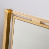A Pierre Vandel Brass Mirror - 2