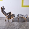 A 'Pernilla 69' Lounge Chair and Ottoman by Bruno Matthson for Dux - 3