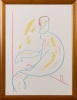 A Framed Wilhelm Freddie Print with Book - 2