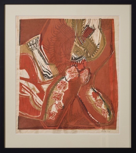 A 'Willis' Signed Woodblock